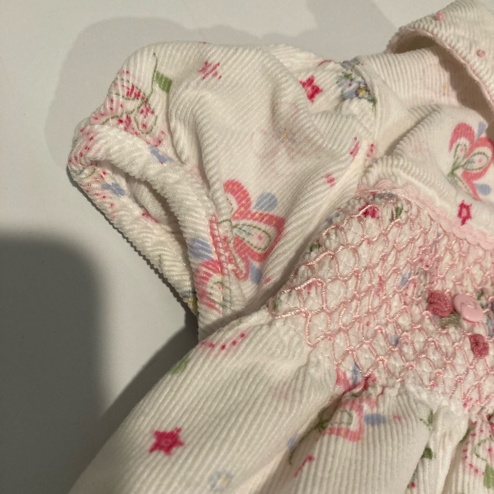Laura Ashley Corduroy Floral Dress - Picture 8 of 10